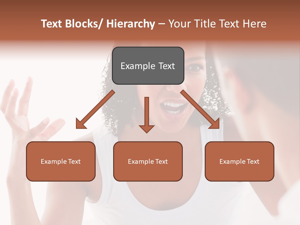 Intimidation Two Boy PowerPoint Template