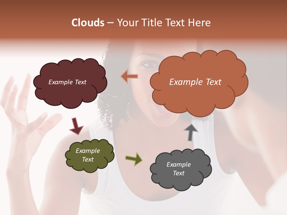 Intimidation Two Boy PowerPoint Template
