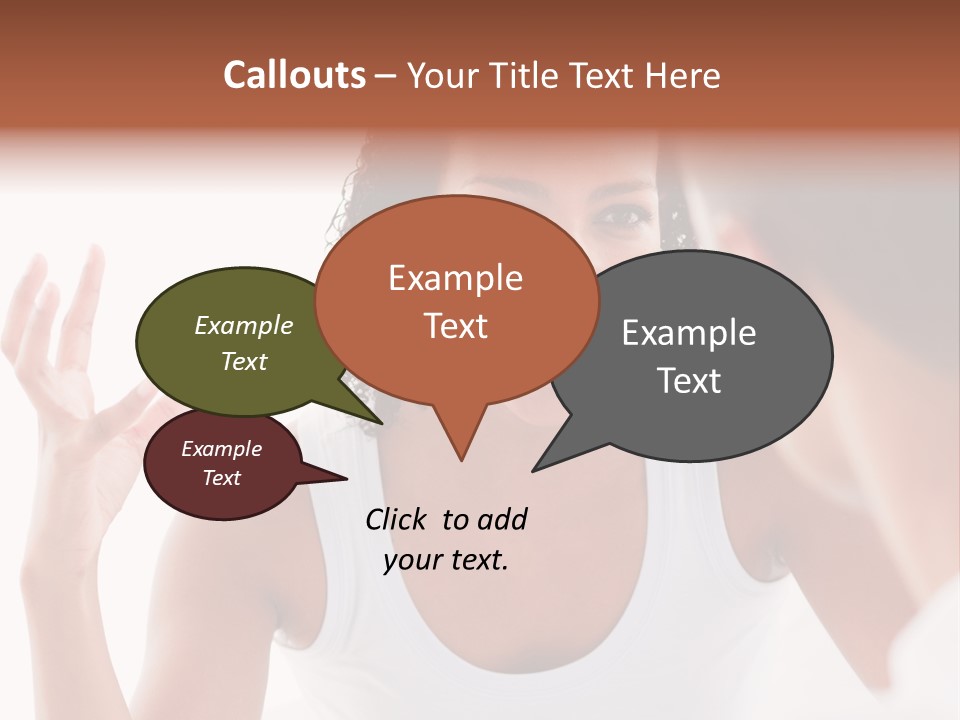 Intimidation Two Boy PowerPoint Template