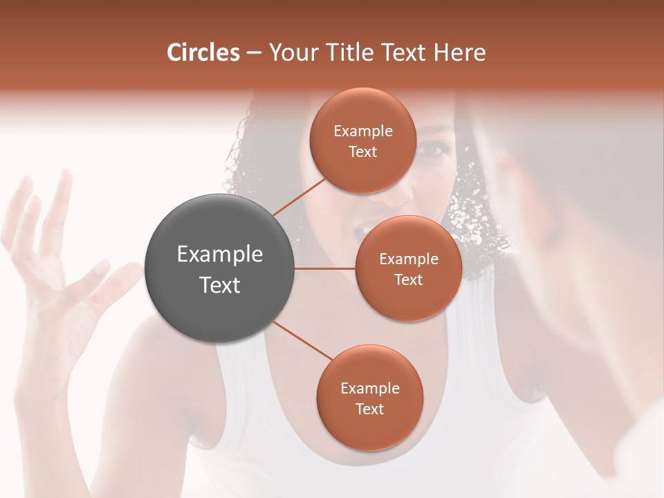 Intimidation Two Boy PowerPoint Template