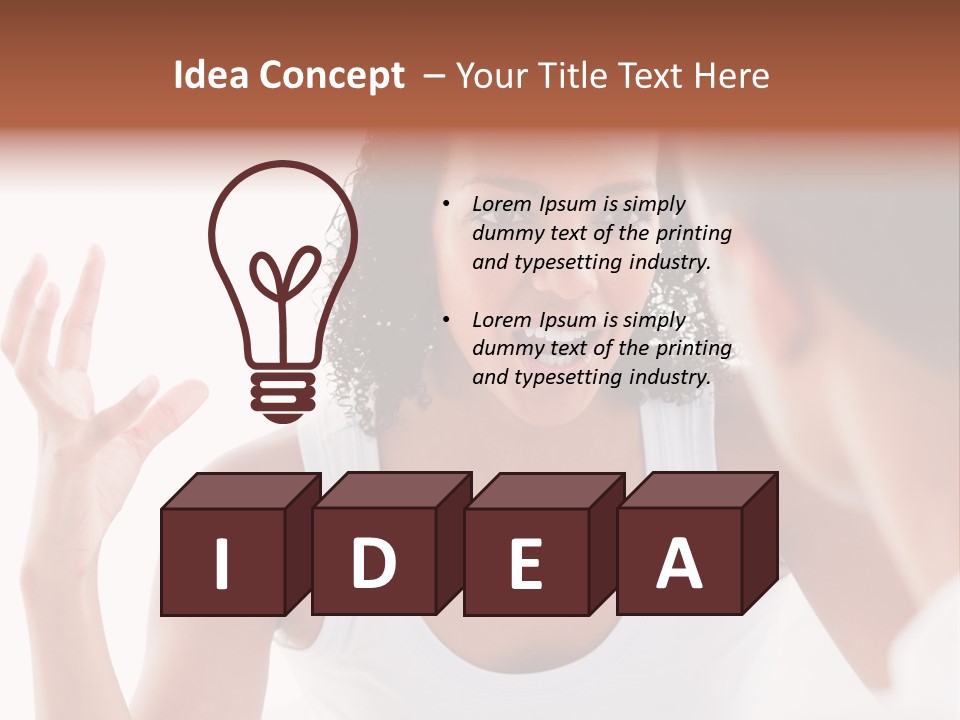 Intimidation Two Boy PowerPoint Template