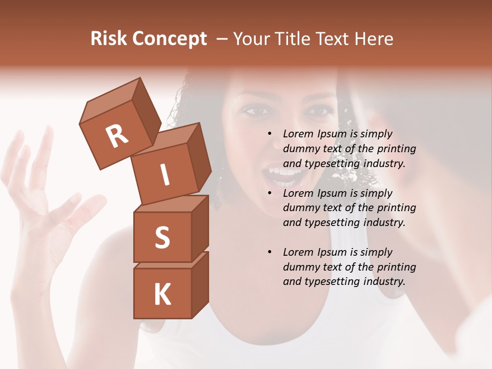 Intimidation Two Boy PowerPoint Template