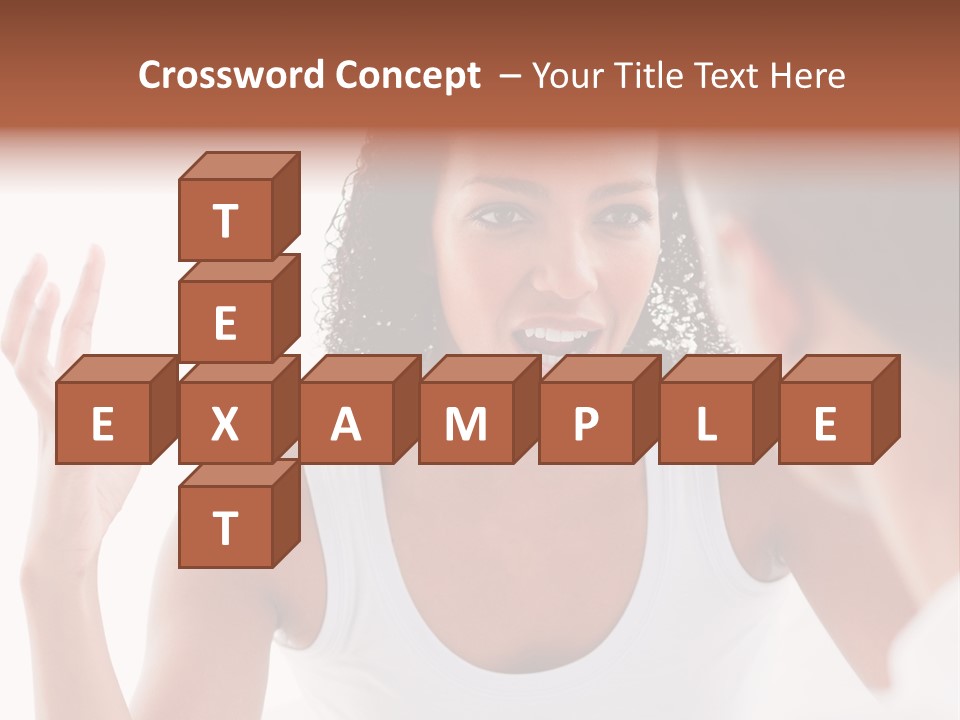 Intimidation Two Boy PowerPoint Template