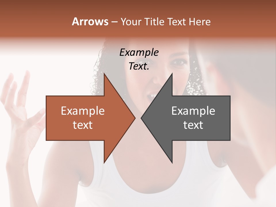 Intimidation Two Boy PowerPoint Template