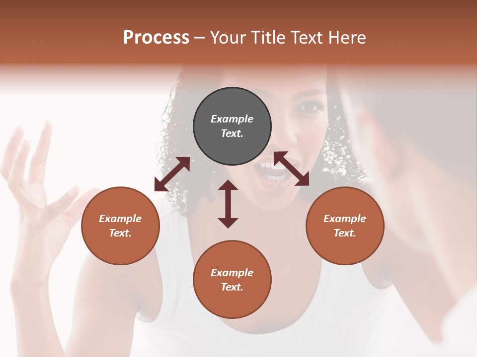 Intimidation Two Boy PowerPoint Template