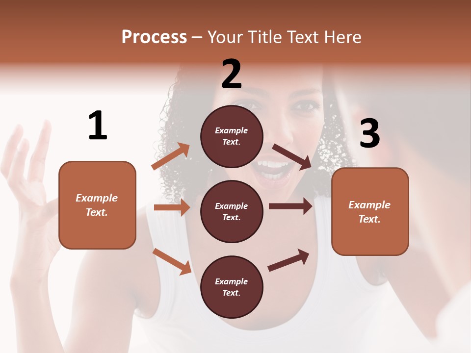 Intimidation Two Boy PowerPoint Template