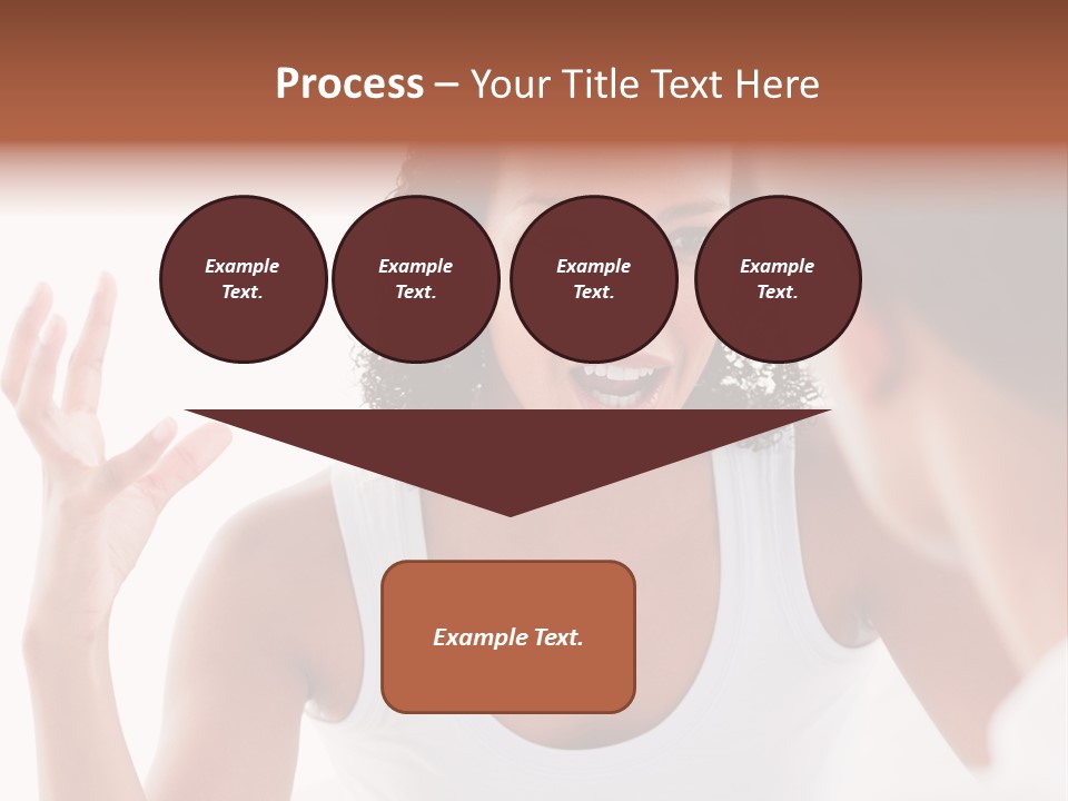 Intimidation Two Boy PowerPoint Template