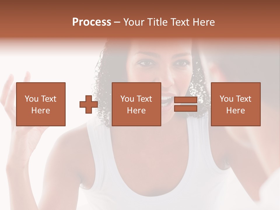Intimidation Two Boy PowerPoint Template