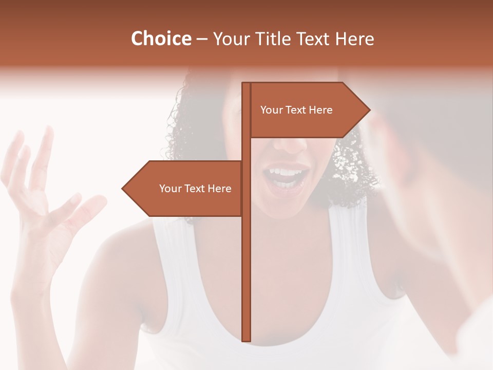 Intimidation Two Boy PowerPoint Template