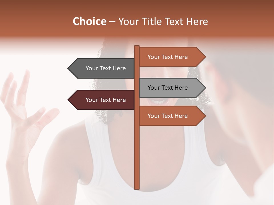 Intimidation Two Boy PowerPoint Template