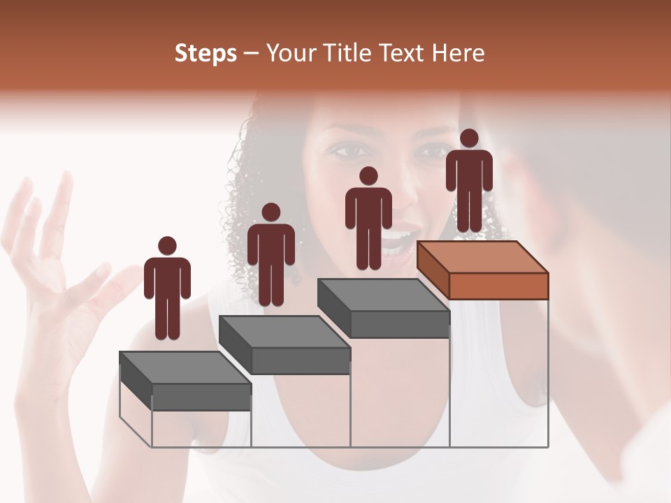 Intimidation Two Boy PowerPoint Template