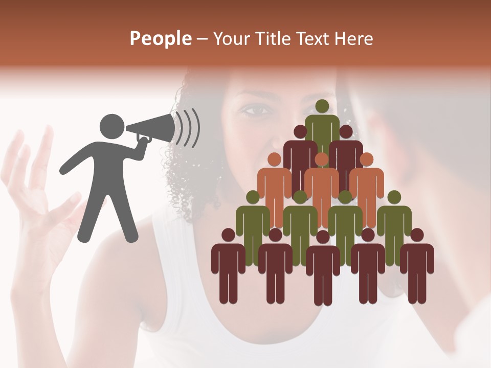 Intimidation Two Boy PowerPoint Template