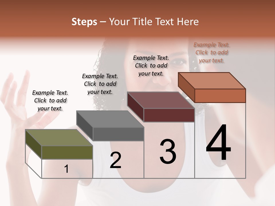 Intimidation Two Boy PowerPoint Template