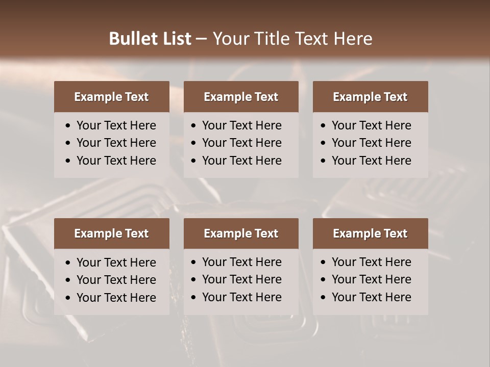 Anise Spices Cacao PowerPoint Template