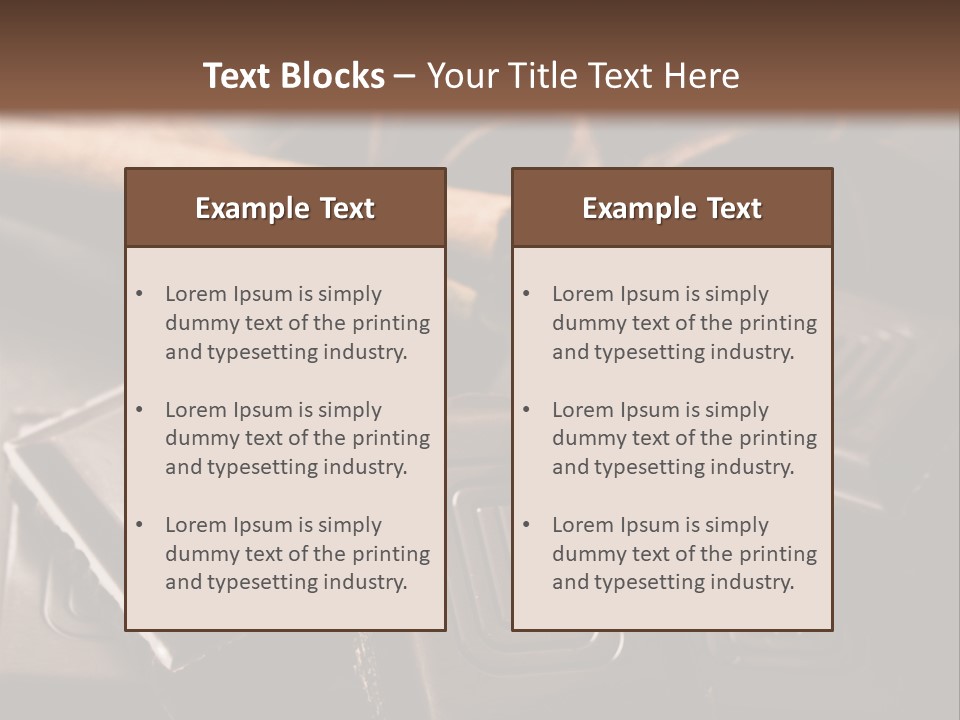 Anise Spices Cacao PowerPoint Template
