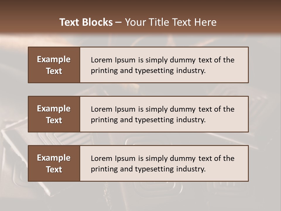 Anise Spices Cacao PowerPoint Template