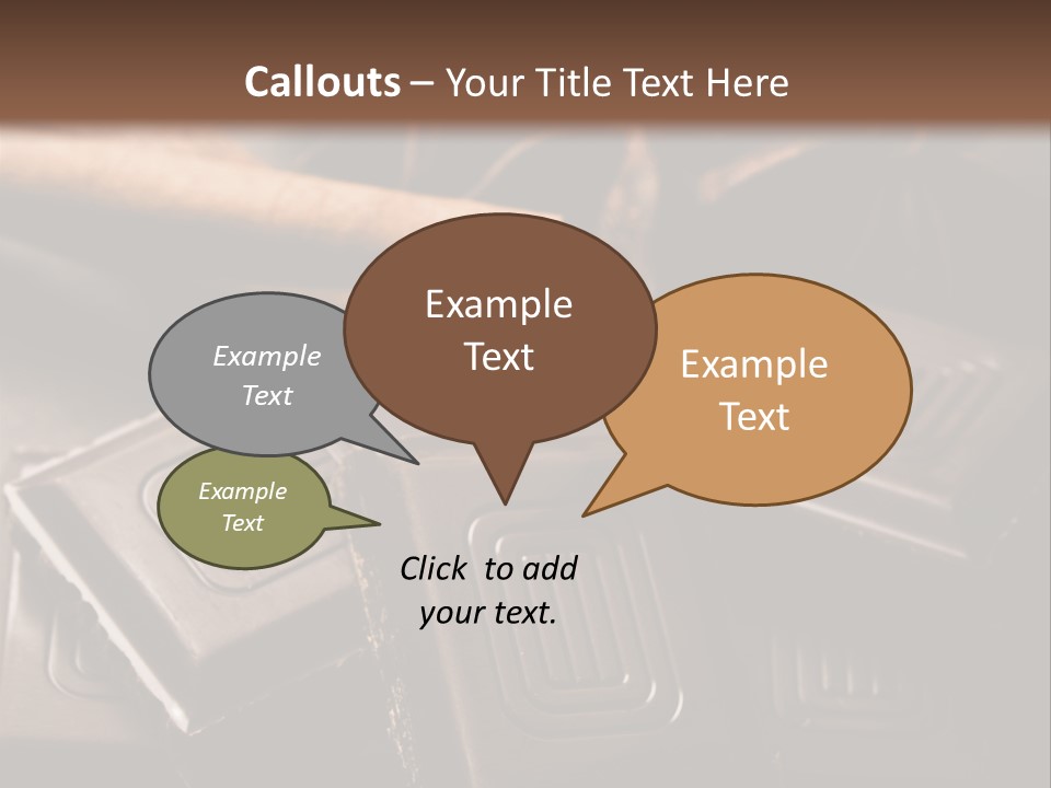 Anise Spices Cacao PowerPoint Template