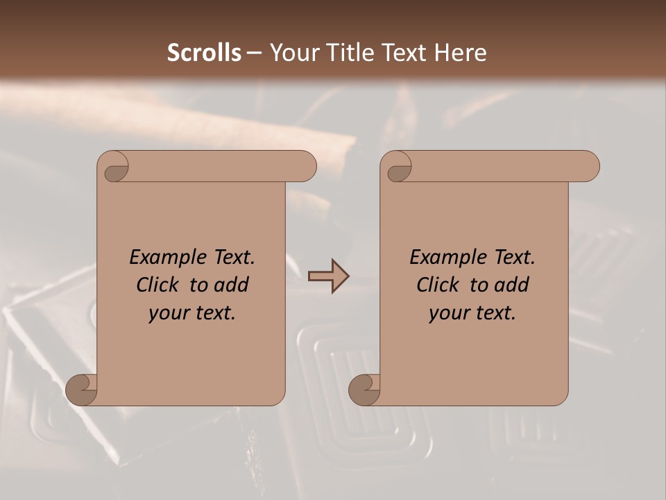 Anise Spices Cacao PowerPoint Template
