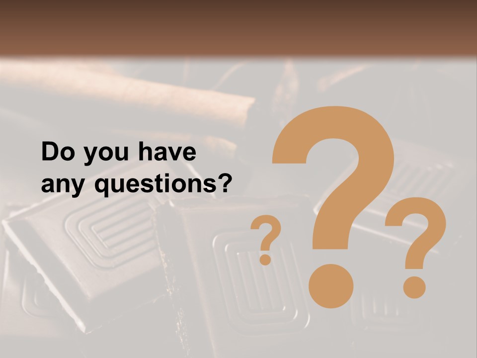 Anise Spices Cacao PowerPoint Template