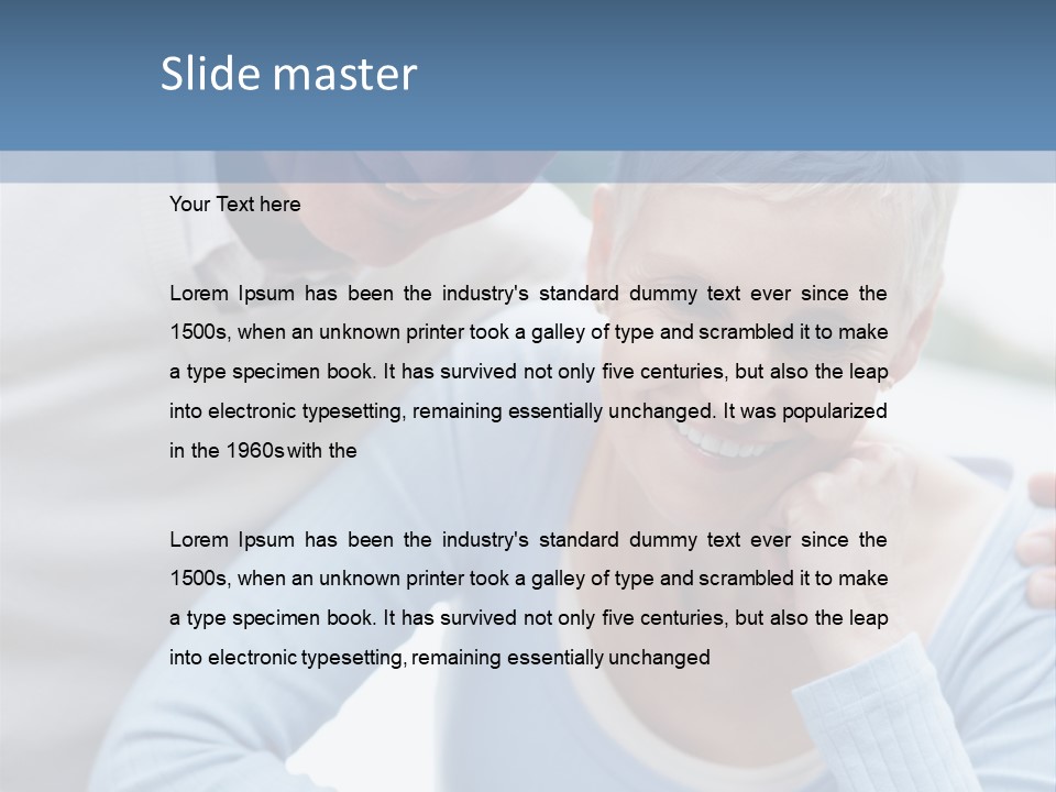 Copyspace Street Information PowerPoint Template