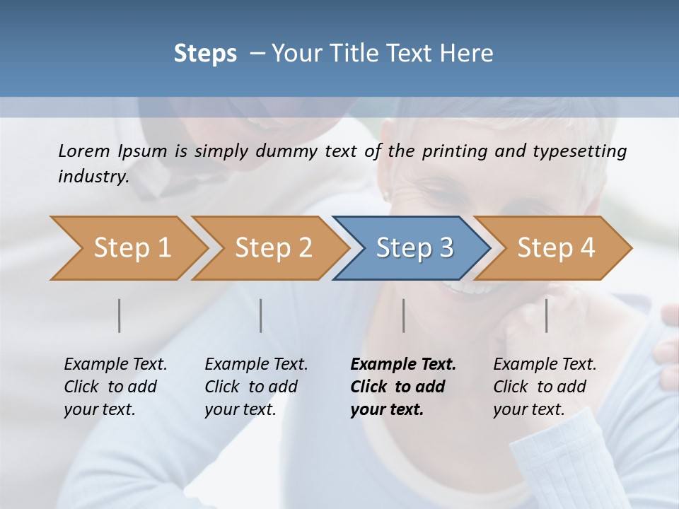 Copyspace Street Information PowerPoint Template