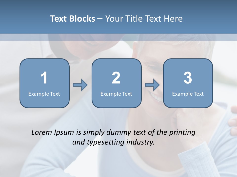Copyspace Street Information PowerPoint Template