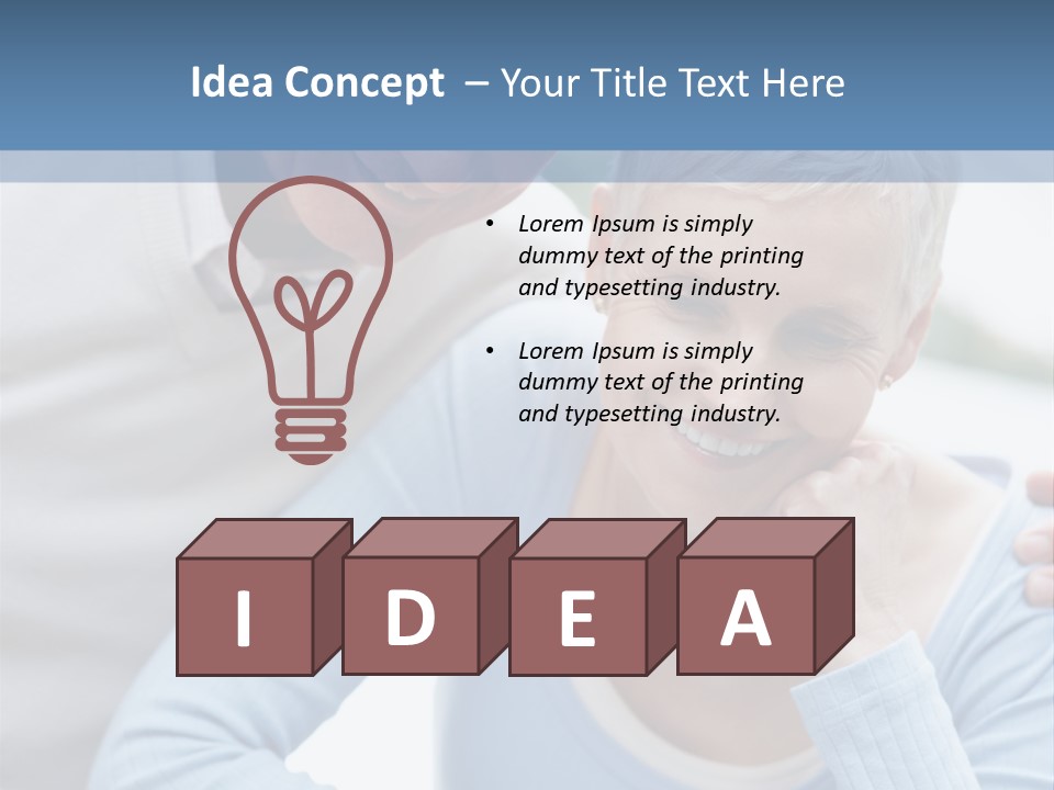 Copyspace Street Information PowerPoint Template