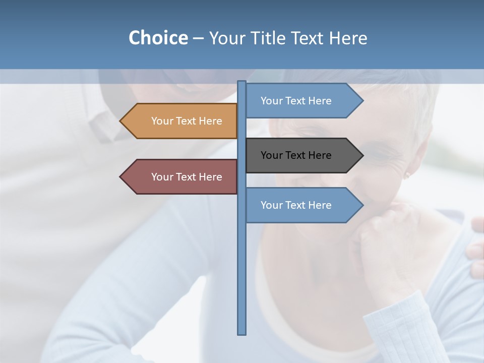 Copyspace Street Information PowerPoint Template