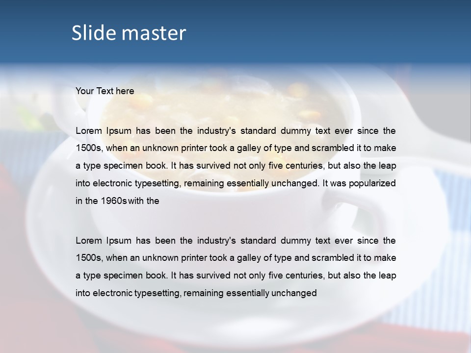 Cuisine Appetizer Indian PowerPoint Template