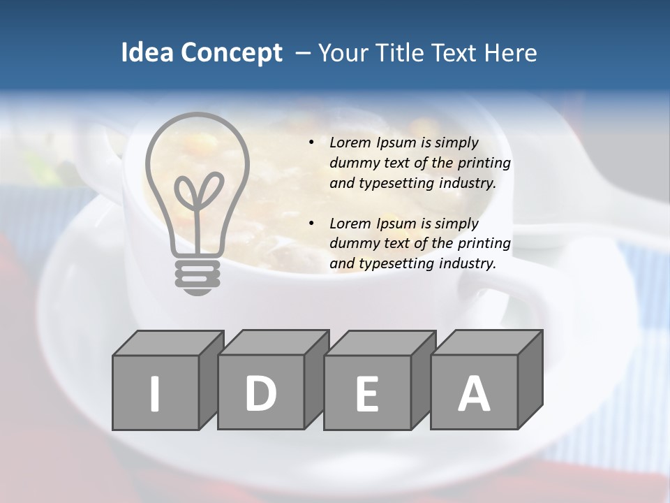 Cuisine Appetizer Indian PowerPoint Template