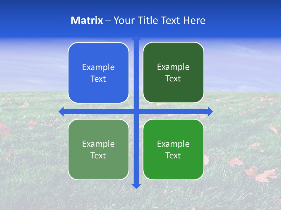 Pasture Lush Celestial PowerPoint Template