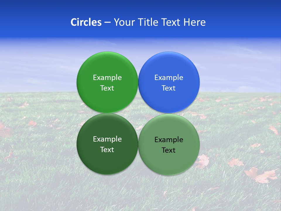 Pasture Lush Celestial PowerPoint Template