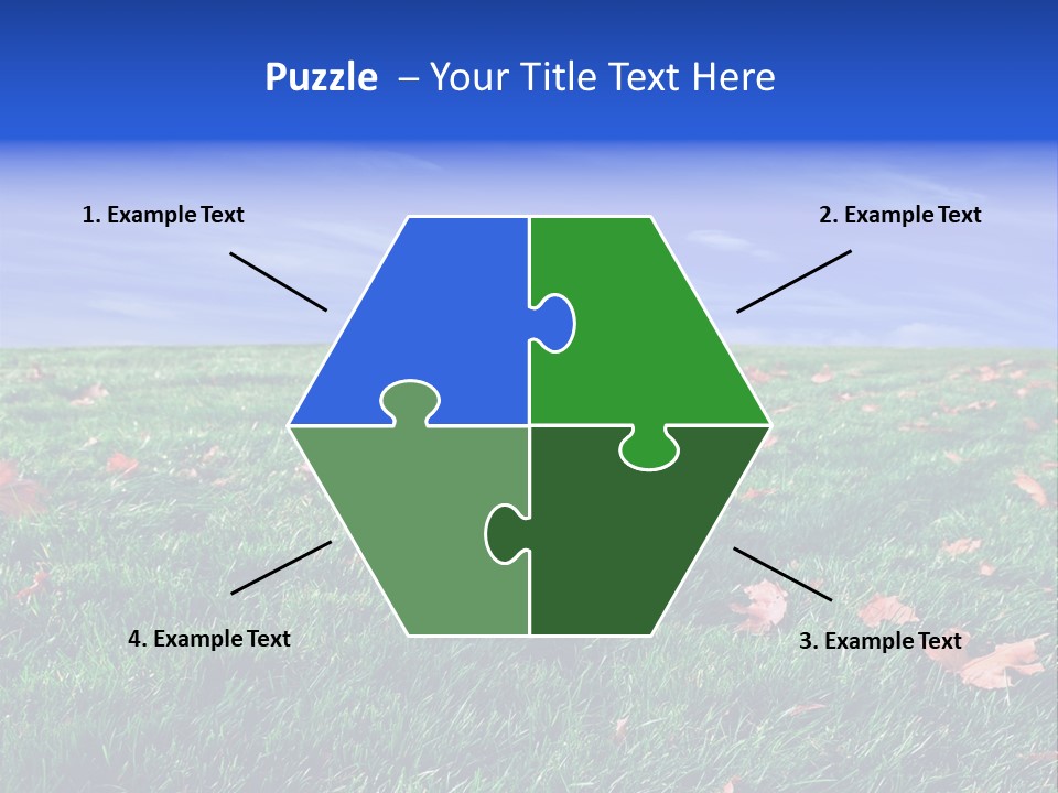 Pasture Lush Celestial PowerPoint Template