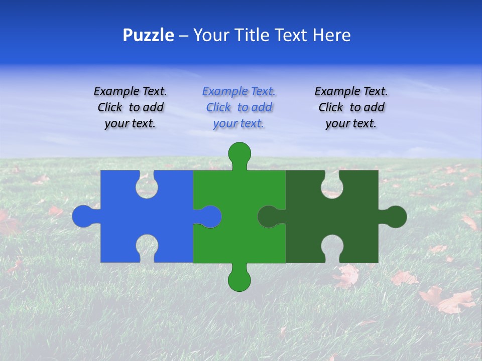 Pasture Lush Celestial PowerPoint Template