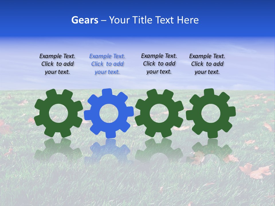 Pasture Lush Celestial PowerPoint Template