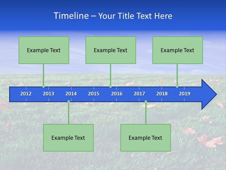 Pasture Lush Celestial PowerPoint Template