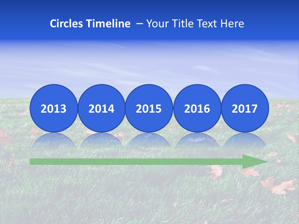 Pasture Lush Celestial PowerPoint Template