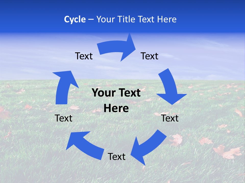 Pasture Lush Celestial PowerPoint Template