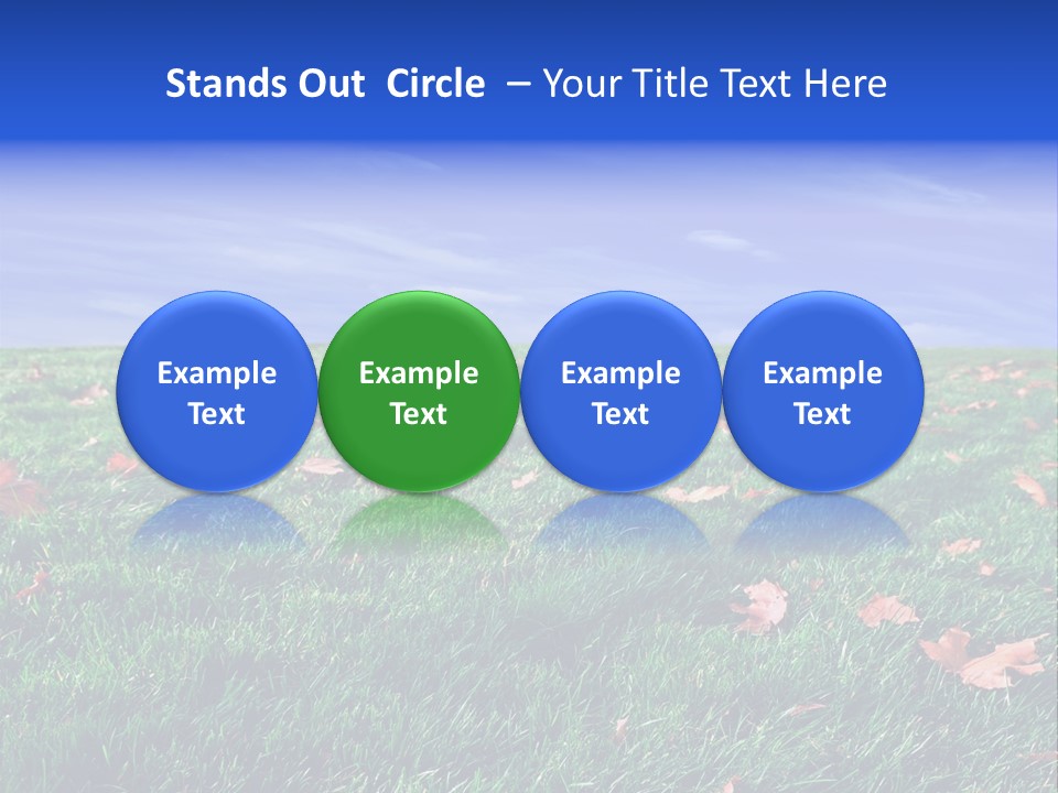 Pasture Lush Celestial PowerPoint Template