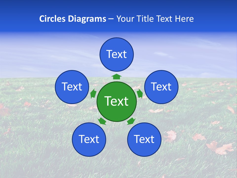 Pasture Lush Celestial PowerPoint Template
