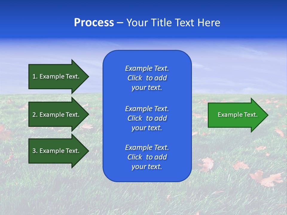 Pasture Lush Celestial PowerPoint Template