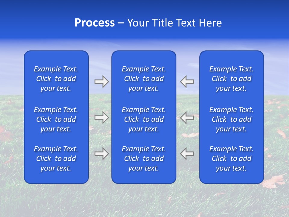 Pasture Lush Celestial PowerPoint Template