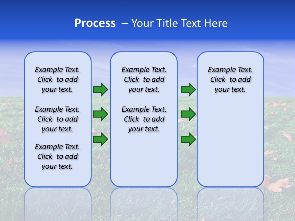 Pasture Lush Celestial PowerPoint Template