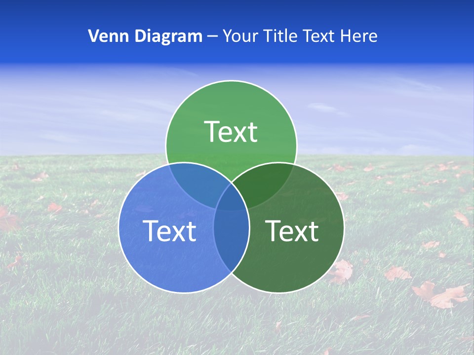 Pasture Lush Celestial PowerPoint Template