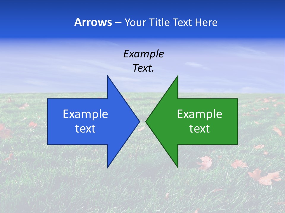 Pasture Lush Celestial PowerPoint Template