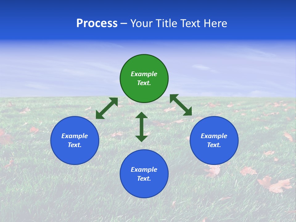 Pasture Lush Celestial PowerPoint Template