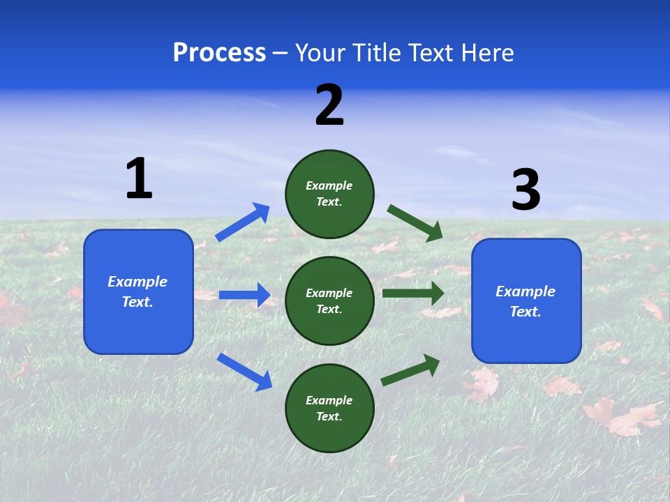 Pasture Lush Celestial PowerPoint Template
