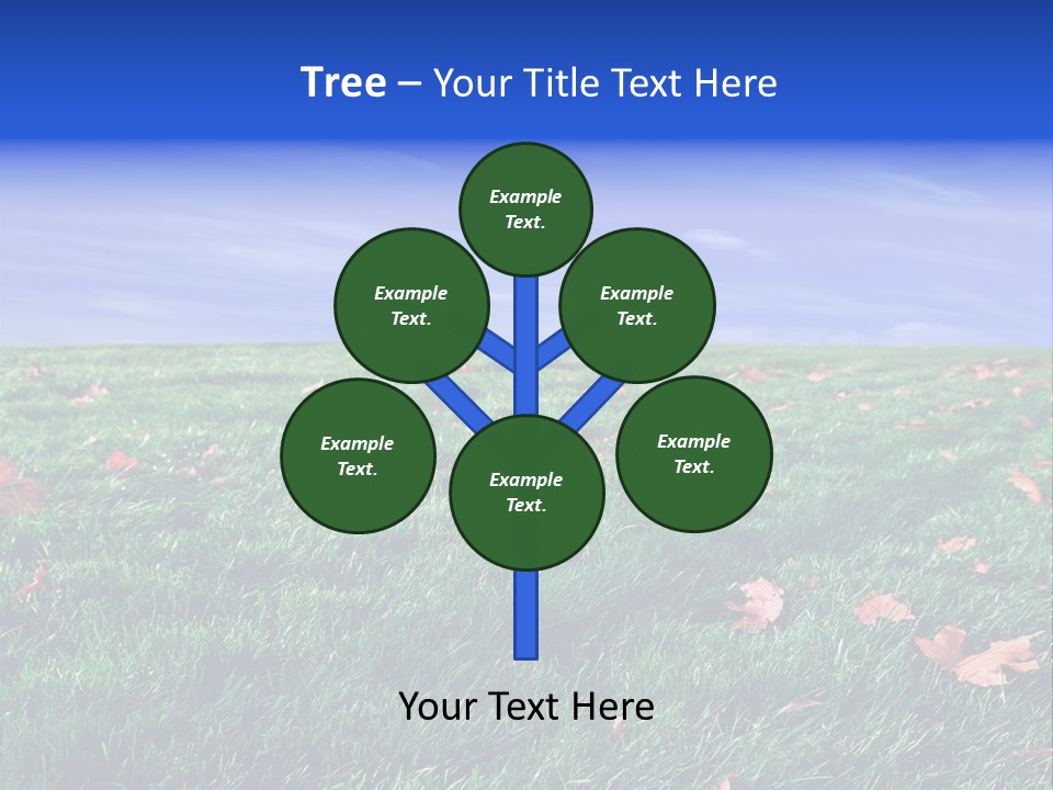 Pasture Lush Celestial PowerPoint Template