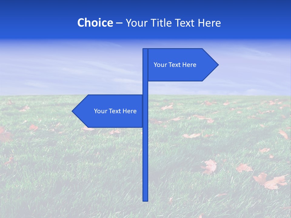 Pasture Lush Celestial PowerPoint Template