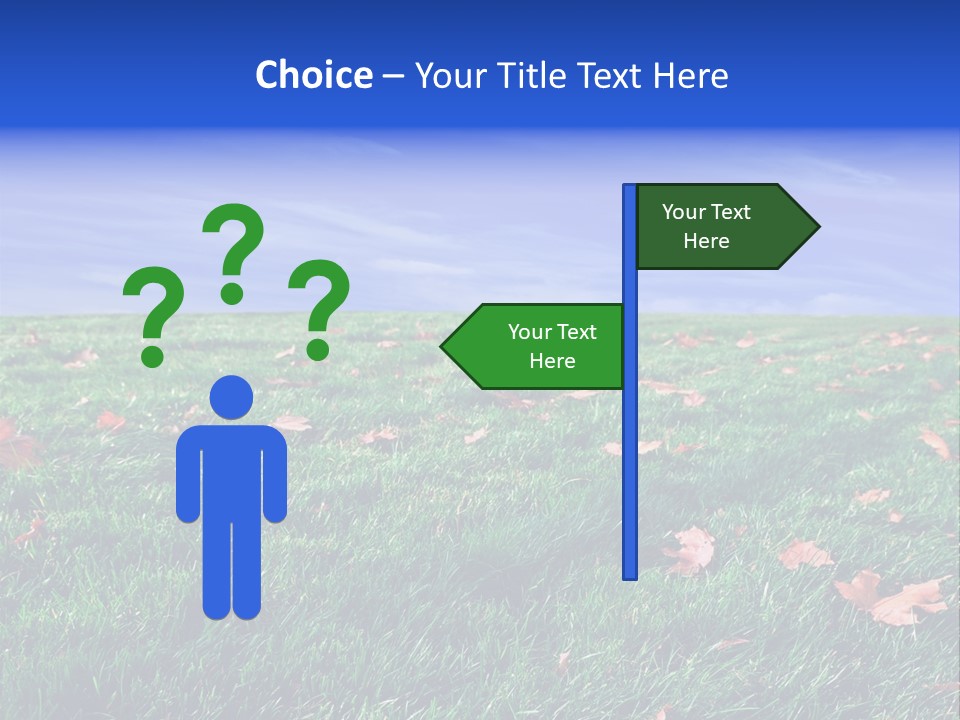 Pasture Lush Celestial PowerPoint Template